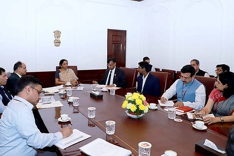 FM meets with CAs, traders and others in a bid to simplify GST filing process