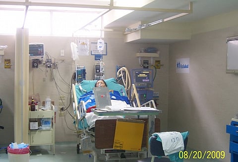 That picture of Jayalalithaa in a hospital bed is fake and it is from Peru