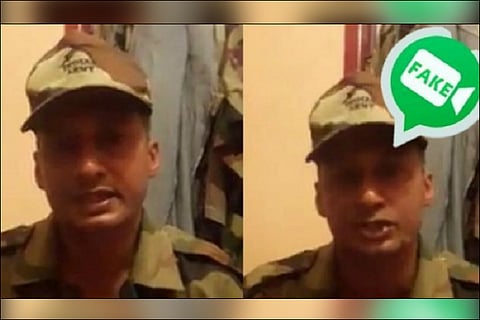 Seen viral video of 'soldier' slamming Kerala CM? He is fake, says army