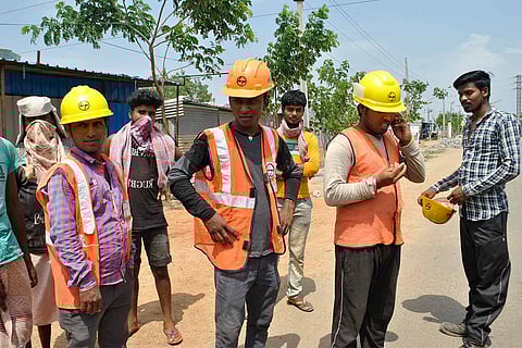 Why migrant labourers at IIT Hyderabad campus just want to go back home
