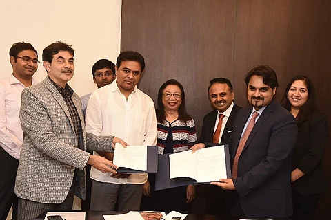 Telangana signs MoU with Singapore-based engineering firm to develop Genome Valley 2.0