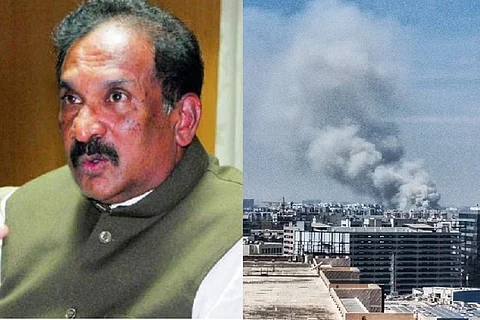 Bellandur lake fire: KJ George says critics are maligning the city's image