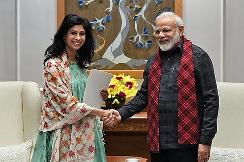 IMF’s Gita Gopinath meets PM Modi amid declining growth, discusses economy