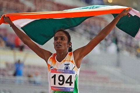 Athlete Gomathi Marimuthu faces four year ban