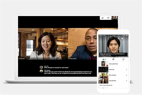 Google Meet now available within Gmail accounts in India