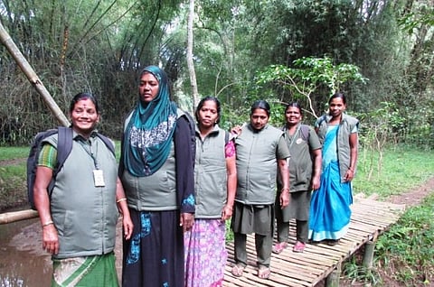 How an unarmed green sena of women has protected a tiger reserve for years