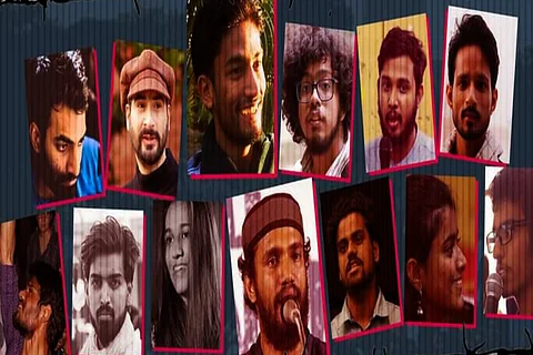 Student leaders from HCU who were booked by police