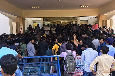 Did medical negligence result in death of Hyd Uni scholar? Students demand action