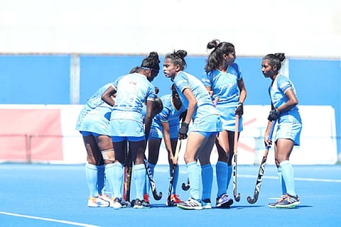 Indian junior women’s hockey team