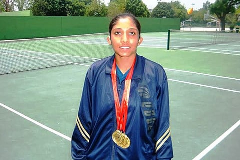 This hearing-impaired national tennis champion is facing a fund crunch and needs help