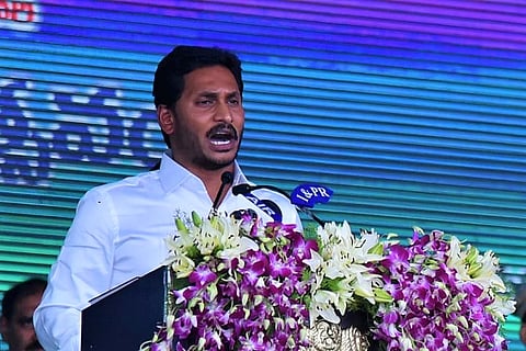 Andhra Chief Minister Jagan signs first file on stage, increases old-age pension