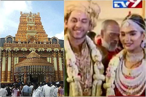  Politicians, stars make a beeline for big fat wedding of Janardhana Reddy’s daughter