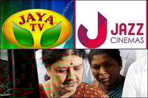 Tax raids on Jaya TV, Jazz Cinemas and other Sasikala-family-linked businesses