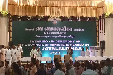 Live blog: Jayalalithaa takes oath as the Chief Minister of Tamil Nadu