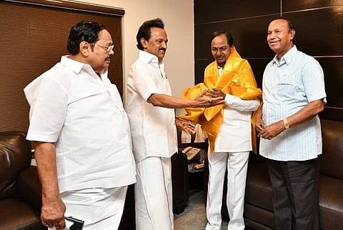 'No BJP govt again': What KCR and Stalin discussed in their meeting