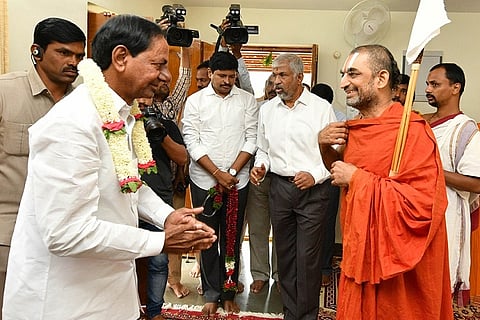 Telangana CM KCR to perform another massive yagam, this time in Yadadri