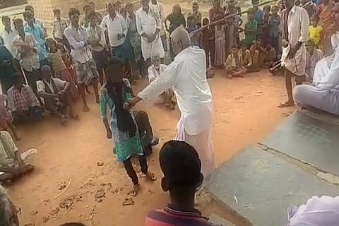 AP Dalit man and minor cousin in love assaulted by village elder on family's request