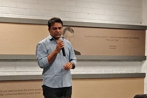 KTR bats for academia-industry partnerships to improve education in Telangana