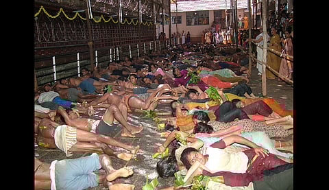 'Inhuman' Yede Snana ritual held at Kukke Subramanya amidst tight security and protests