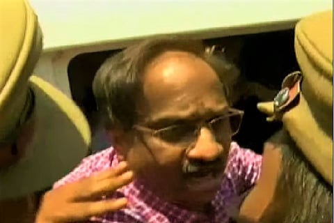 Protest over Telangana intermediate board fiasco: Senior journo K Nageshwar detained