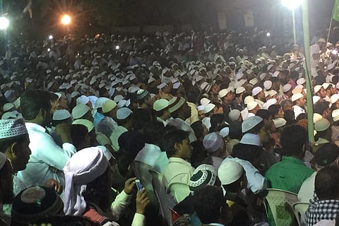 Days after Kamlesh Tiwari's alleged remarks, Muslims continue to protest