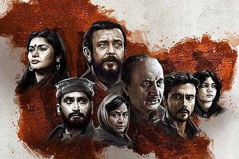 The Kashmir Files poster