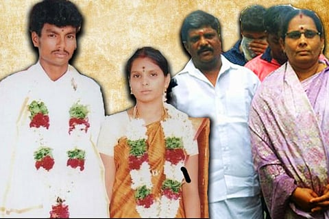 Gowsalya Sankar and her family