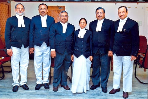 Six judges of the Kerala high court have a college reunion every day at work