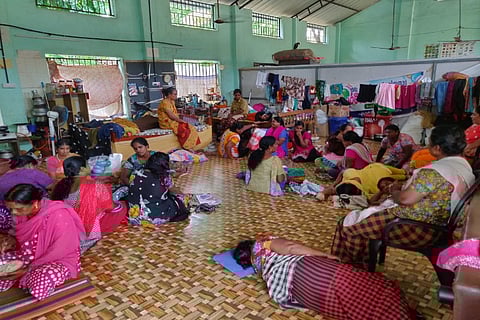 After losing homes to coastal erosion, families face new trouble at Kerala relief camps