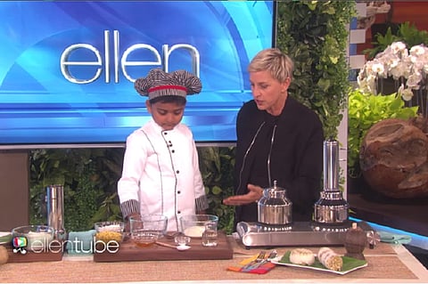 Puttu power: Six-year-old Kicha makes Kerala's traditional breakfast for Ellen Degeneres