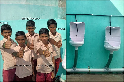 Turning water cans into urinals, these ingenious TN boys solved their school's biggest problem