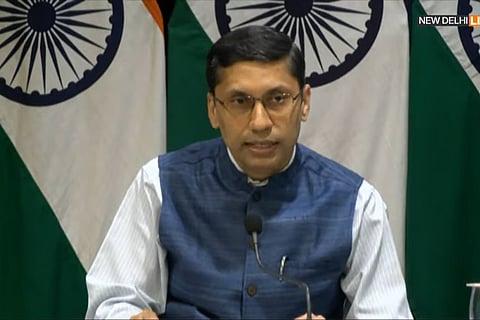 MEA spokesperson Arindam Bagchi