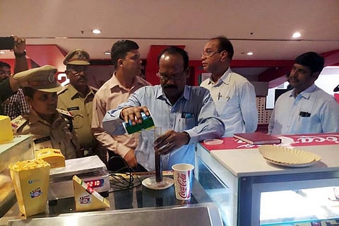 For violating MRP rules, 54 cases booked against 18 theatres in Hyderabad