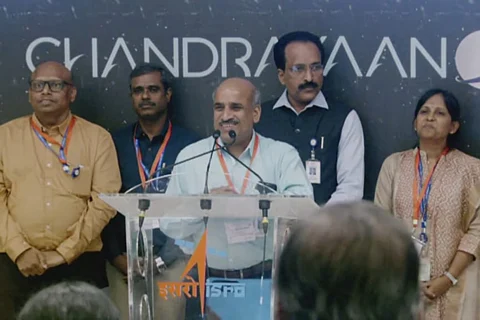 ISRO scientists after Chandrayaan-3 landing