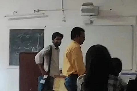 Kochi’s Maharajas college suspends 6 students for insulting visually impaired prof