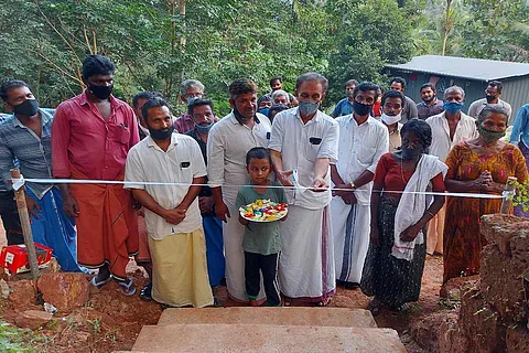 Kozhikodan Muchithadam Bhagavathi Temple pathway