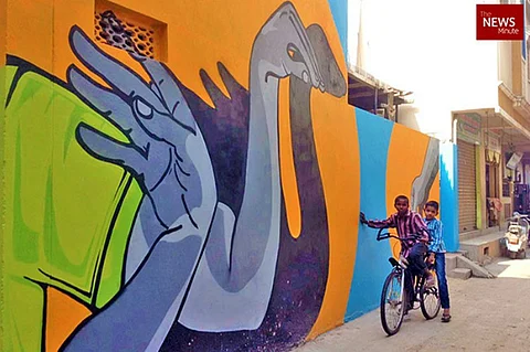 Red Gully, Yellow Street and Pink Road: Welcome to Hyderabad’s official art district