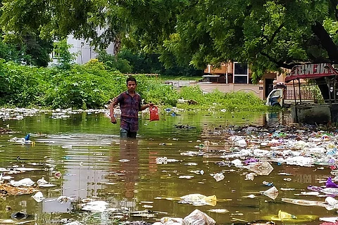 'Should we die for govt to act?': Rains submerge houses close to Hyderabad's Hussain Sagar