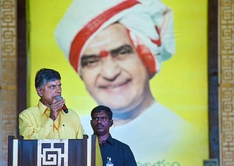 115.5 ft statue of NTR to be installed in Amaravati, says Naidu