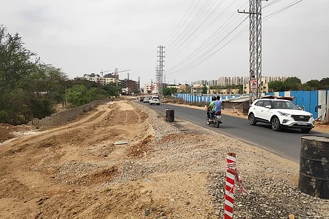 In Hyderabad's posh Nallagandla suburb, road expansion troubles residents