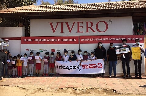 No streetlights, no footpaths in this Bengaluru ‘hub’, but civic officials are busy pointing fingers