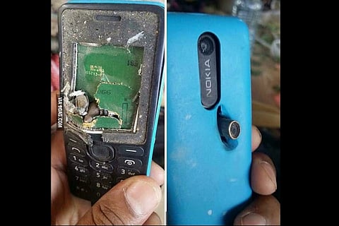 This phone apparently took a bullet, saved a man's life and made the internet love Nokia again