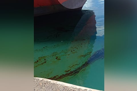 Another oil spill in Ennore port: Almost 2 tonne oil enters water after hose ruptures