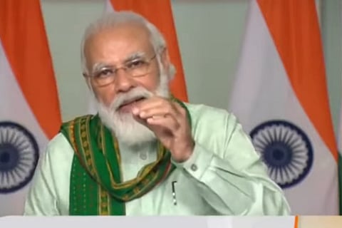 PM Modi at launch of Agriculture Infrastructure Fund