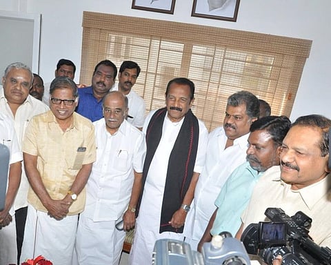 Signs of trouble in Vaiko-Left-VCK alliance over CM-candidate?