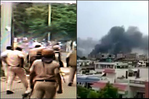 Ram Rahim Singh goons run riot, attack media and security forces after his conviction