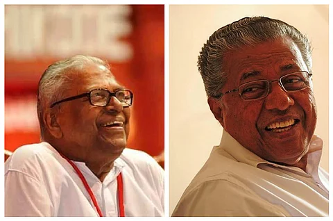 Comrades VS and Pinarayi unite in Vellappally bashing