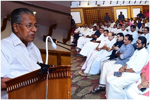 In Pinarayi's all-party meet, political parties decide to unite against CAA, BJP boycotts