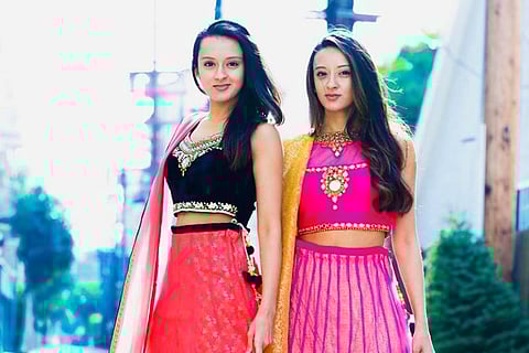 Watch twins perform superb fusion of Robotic and Bharatnatyam dance