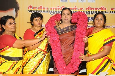 How Premalatha has become the de facto leader of the DMDK